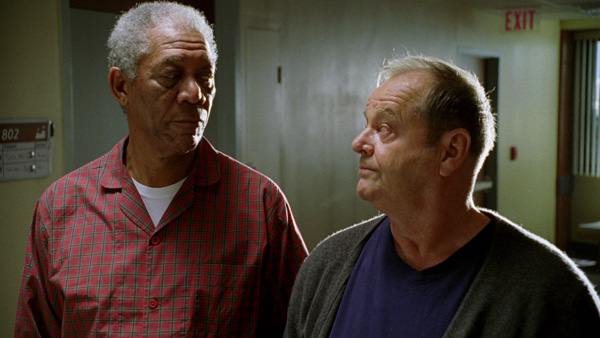 Morgan Freeman and Jack Nicholson in The Bucket List