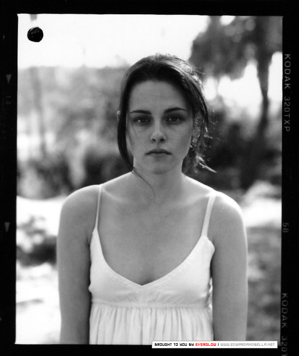 Kristen Stewart white halter top