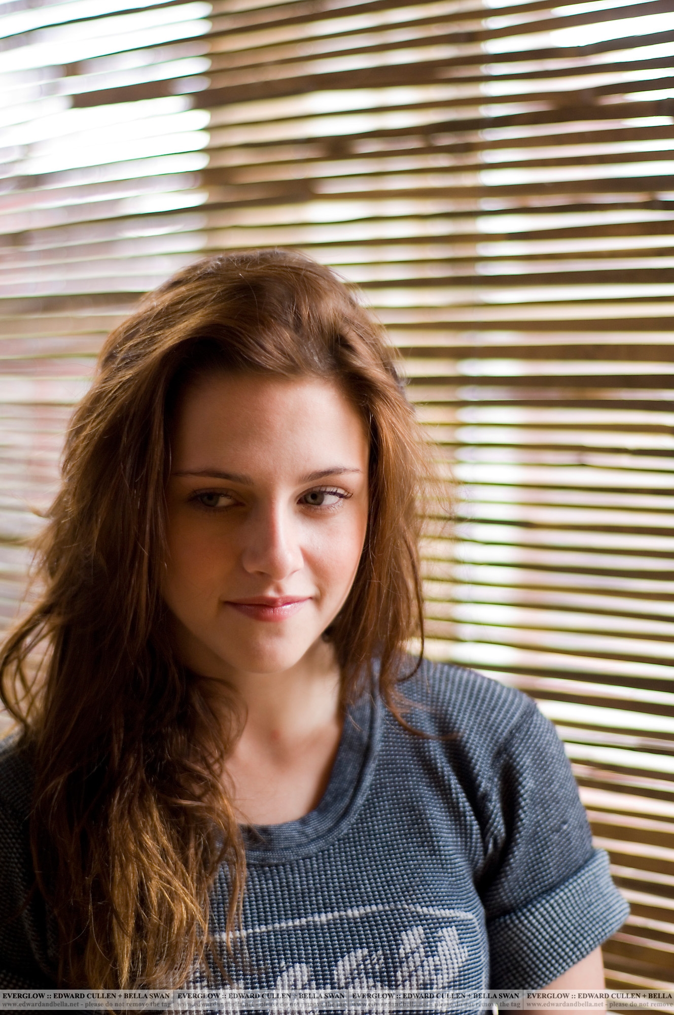 Kristen Stewart - Bella Swan in grey pullover
