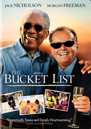 The Bucket List poster - Morgan Freeman & Jack Nicholson