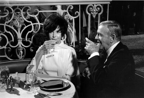 jennifer Jones and Fred Astair from The Towering Inferno