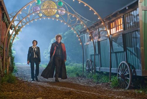  and vampire John C Riley enter the grounds of Cirque du Freak