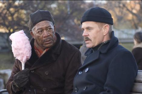 Morgan Freeman & William H Macy in Maiden Heist