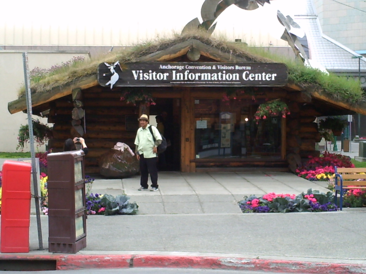 Visitors Information Center downtown Anchorage