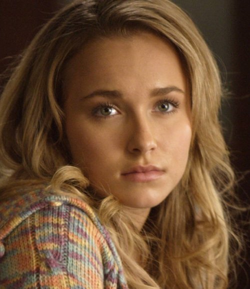 Hayden Panettiere - multicolor sweater