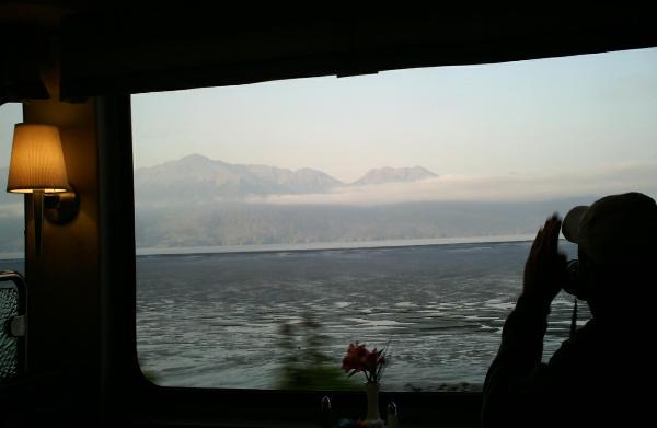Click to Enlarge - View from dining car